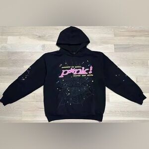 Black Graphic Hoodie